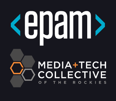 EPAM and Media + Tech Collective logos